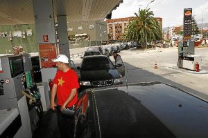 Gasolinera en Almería