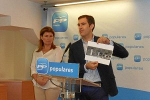 Rueda de prensa del PP.
