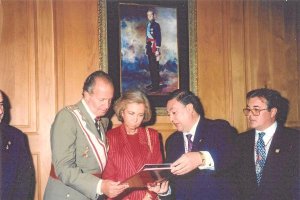 Audiencia de SS MM los Reyes al Prendimiento