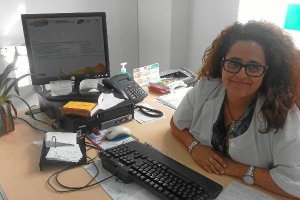 Begoña Del Moral es la médico responsable de la consulta de Sanidad Exterior en Almería. 