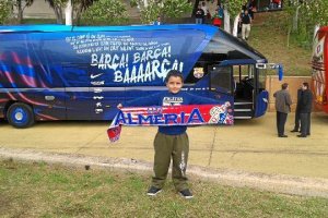 El pequeño, pero gran aficionado.