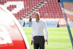 Calderón se fue feliz con el empate.