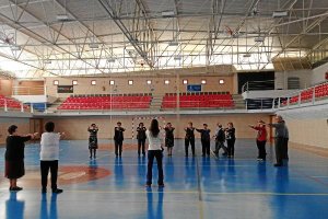 Mayores en una de las actividades programadas