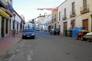 Una calle de Canjáyar