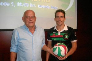 Piero Molducci y Raúl Muñoz en el Moisés Ruiz.