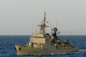 Patrullero de la Armada que llegará el día 8 al Puerto de Almería.