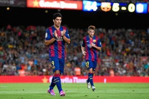 Luis Suárez se estrena en el Mediterráneo.