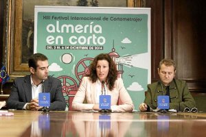 Presentación de los trabajos seleccionados, ayer.