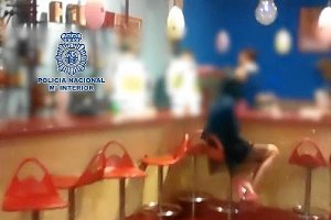 Uno de los cuatro locales clausurados