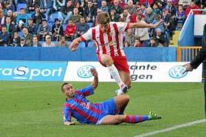 Dubarbier, en el Levante-Almería del año pasado.