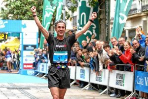 Martín Fiz en plena forma.