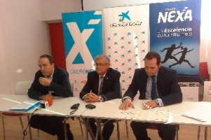 Juan Carrillo, Andrés García Lorca y Jesús Vega.