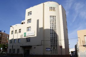Fachada del hospital Cruz Roja.