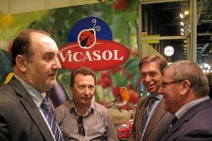 El delegado con el sector en Fruit Attraction