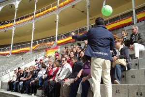 Excursión de socios de la peña roquetera que durante tres días realizaron a Madrid y Toledo