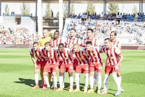 El once del Almería.