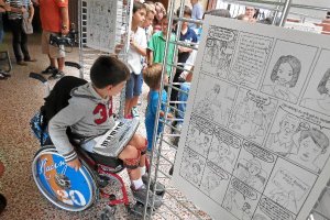 Inauguración en el colegio Mar Mediterráneo. 