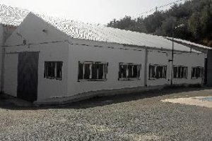 Nave situada en Canjáyar propuesta por el Ayuntamiento para el retén de bomberos.