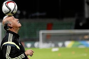 El seleccionador de La Roja.