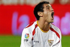 En su etapa en el Sevilla.