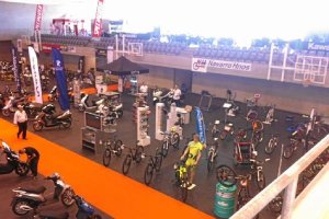 Uno de los expositores de la Feria Toyomotor