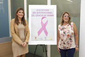 Belinda Pérez,de AMAMA, y la concejal Aránzazu Martín.