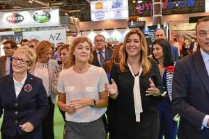 Inauguración de la feria.