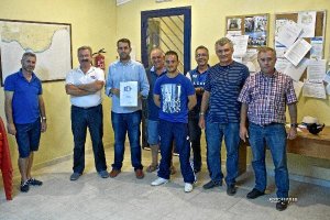 Junta directiva del Club Náutico de Balerma.