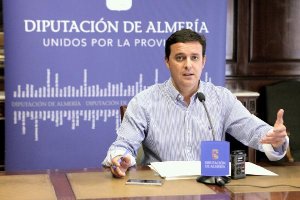 Javier Aureliano García, vicepresidende de la Diputación de Almería