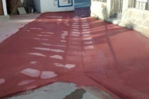 Obras para la evacuación de pluviales realizadas