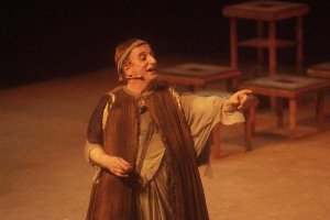 Un momento de la representación.