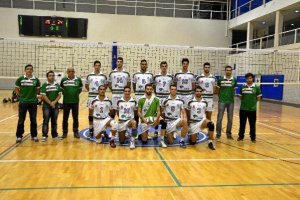 Foto de familia del Unicaja Almería a las puertas de la Superliga.