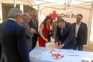 Crespo, en Almería, el Día de la Banderita.