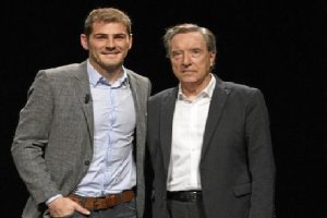 Casillas con Iñaki Gabilondo.