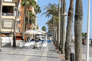 Terrazas en el Paseo Marítimo