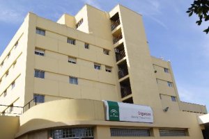 Acceso al área de Urgencias en el hospital Torrecárdenas.