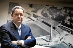 El presidente del Deportivo de La Coruña, Tino Fernández.