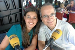 Con Tony Fernández.