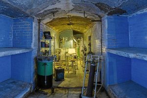 Enfermería de los Refugios de la Guerra Civil.