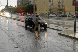 Avenida del Mediterráneo, esta tarde