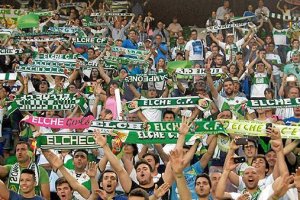 Aficionados del Elche.