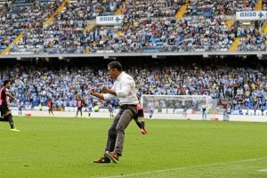 Francisco, al final del partido.