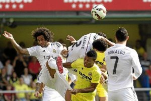 Una imagen del partido.