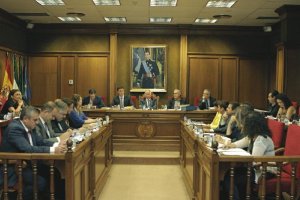 Pleno de la Diputación celebrado ayer