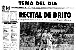 Titular de LA VOZ tras el 1-4 del Atlético.