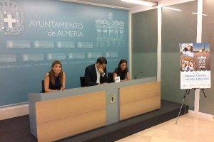 Carolina Lafita, Juanjo Alonso y Elisa Fernández.