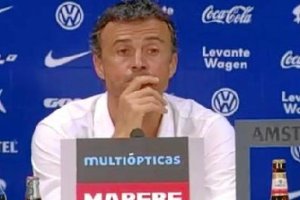 Luis Enrique está disfrutando con el inicio del Barça.