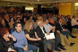 Imagen de archivo de una asamblea en la capital. 