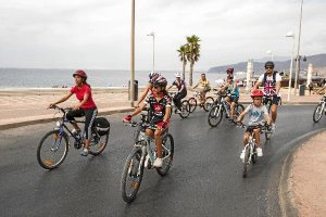 El buen tiempo acompañó durante todo el recorrido.