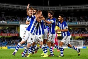 La Real remontó un 0-2 en contra al Real Madrid.